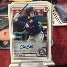 2020 Bowman Prospects Autograph Auto #AB Andrew Bechtold