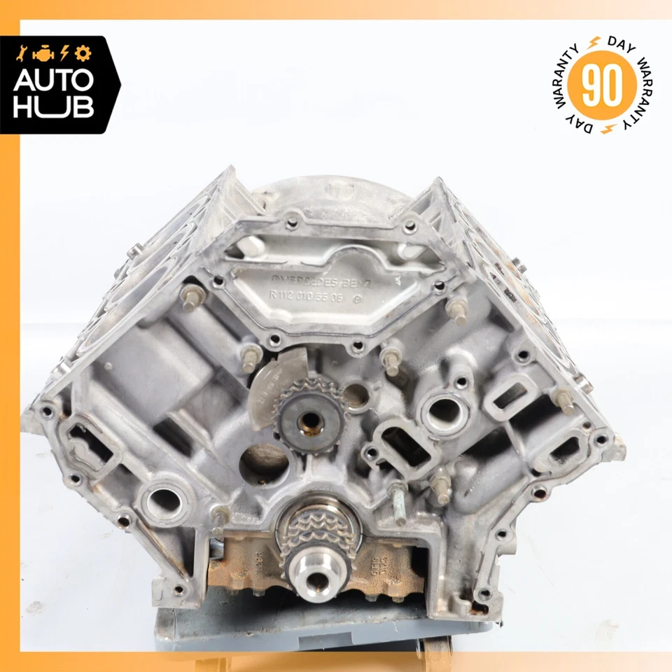 Conjunto bloque motor Mercedes W163 ML320 E320 CLK320 M112 112.942 OEM Foto 2 de 4