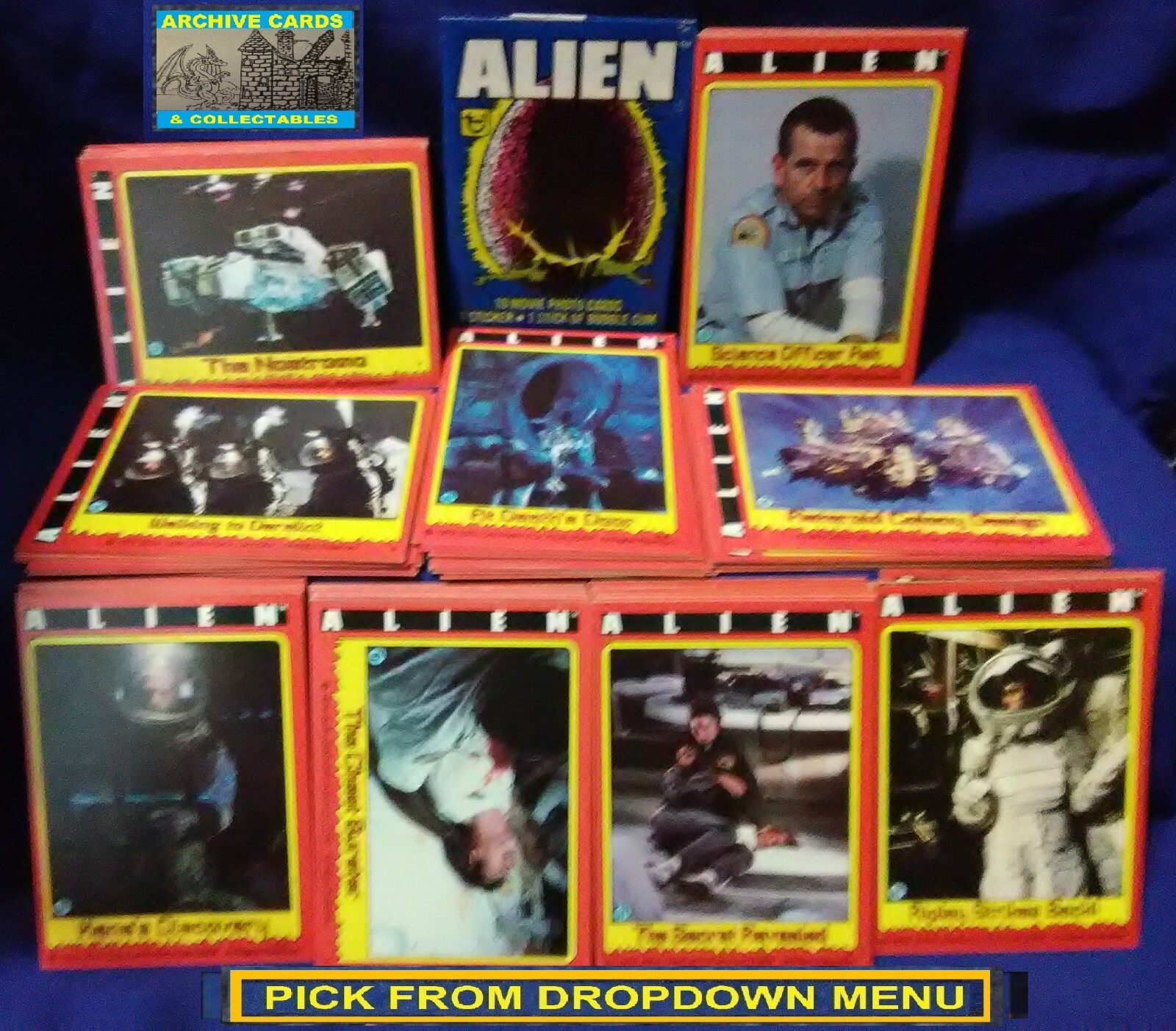 1979 Topps ALIEN the movie Base Trading Card You-Pick-1