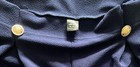 Navy Blue High Waist Pants with Gold Buttons - Size XL (12) - NEW — photo 6