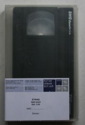 Etwas Halt Mich Rare Inhouse PR VHS Video 2004