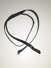 Sangle de gourde francaise WW1 en Cuir Noir - Materiel Original - Français Wwi