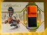 Russell Wilson 2023 MINT Flawless Gold 2 Color Player Worn Jersey Patch #9/25 