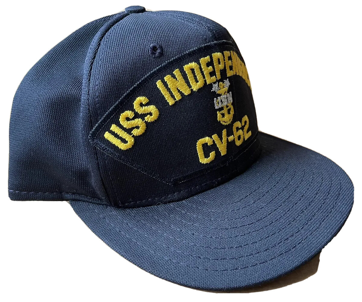 USS INDEPENDENCE CV-62 MASTER CHIEF PETTY OFFICER BASEBALL CAP HAT