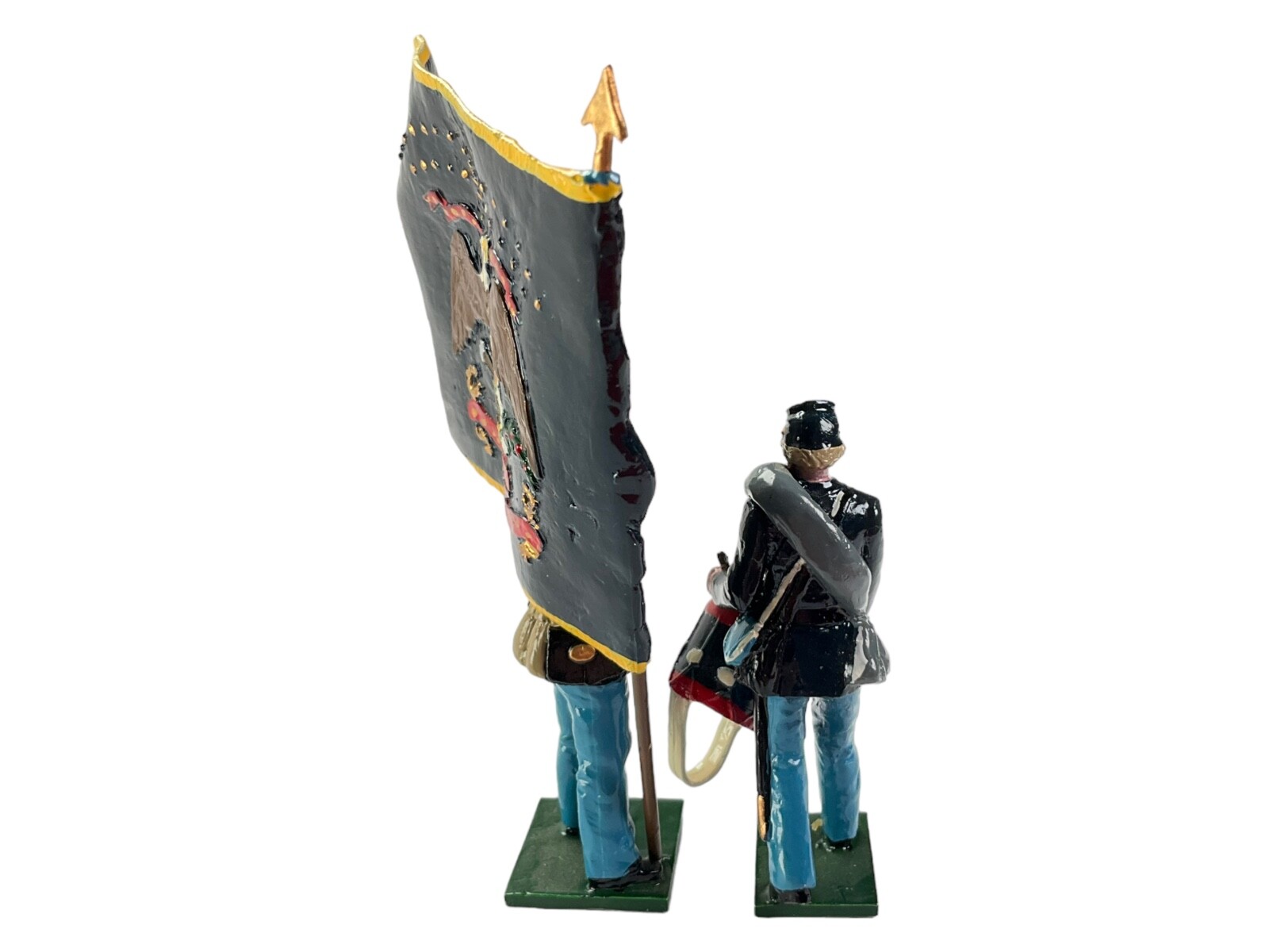 TRADITION #903 UNION INFANTRY w/Flag & Drum BOXED SET 54mm ♤