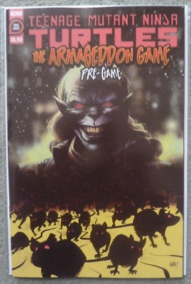 TMNT ''ARMAGEDDON GAME-PRE-GAME'' #1/ONE SHOT..TOM WALTZ..IDW 2022 1ST PRINT..VFN+