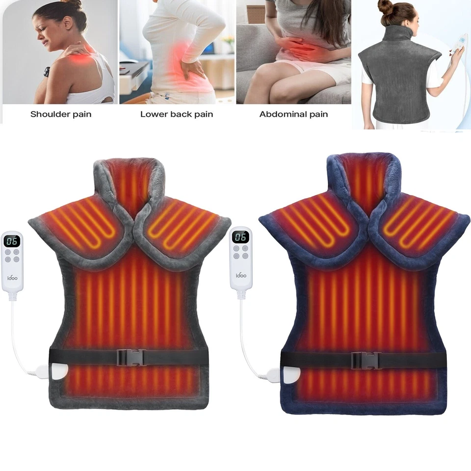 RENPHO Heating Pad for Neck , Shoulder , Back Pain Relief, Mother's Day Gift NEW - Image 2 of 4