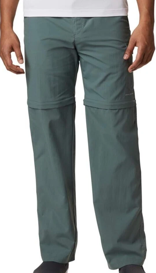 Columbia Men's Blood and Guts III Convertible Long Short Pants, Pond, 54