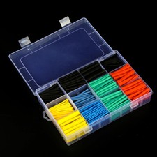 Heat Shrink Tube - 2:1 ratio Shrinkable Tubing Wire Cable Assortment Kit