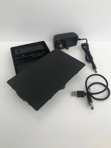 Custodia disco rigido esterno 18 TB USB 3.0 2.5" 3.5" SATA HDD custodia UK - Foto 4 di 11