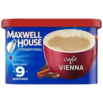 Maxwell House International Cafe Vienna Cafe Style Beverage Mix, 9 oz