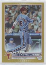 2022 Topps Update Gold Foil Nick Castellanos #US266 0bt4