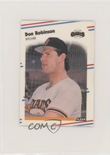 1988 Fleer Classic Miniatures Box Set Don Robinson #120 te2