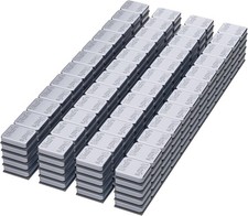 Wheel Weights - 1/4oz, 0.25oz 240pcs, 60oz/Box Low Profile-240 PCS-Chrome