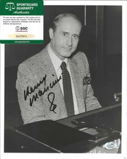 d1994 Henry Mancini signed 8x10 Photo - Theme Composer - AUTHENTICATED