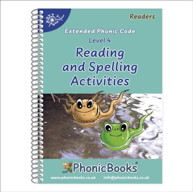Phonic Books Dandelion Readers Reading and Spelling Activities Vowel Spellings