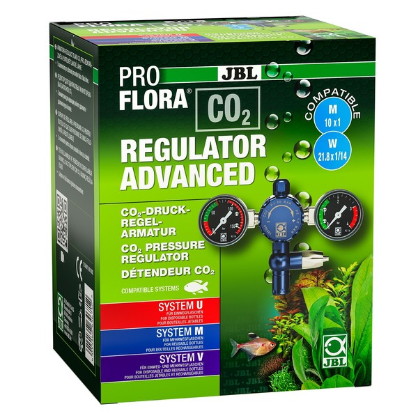 Jbl Proflora CO2 Regulator Advanced Druckregelarmatur Mit 2 Manometern-image