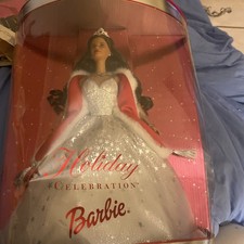 Vintage 2001 Special Edition Barbie Holiday Celebration Medium Skin Tone 50305