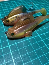 Megabass Dark Sleeper Swim Bait Set Bottom Fishing Lure Black New