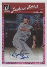 2023 Donruss Retro 1990 Signatures Pink Fireworks 39/99 Jackson Ferris Auto 0s07