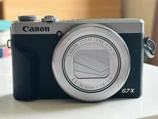 Canon PowerShot G7 X Mark III 20.1MP Silver Digital Camera - Brand New