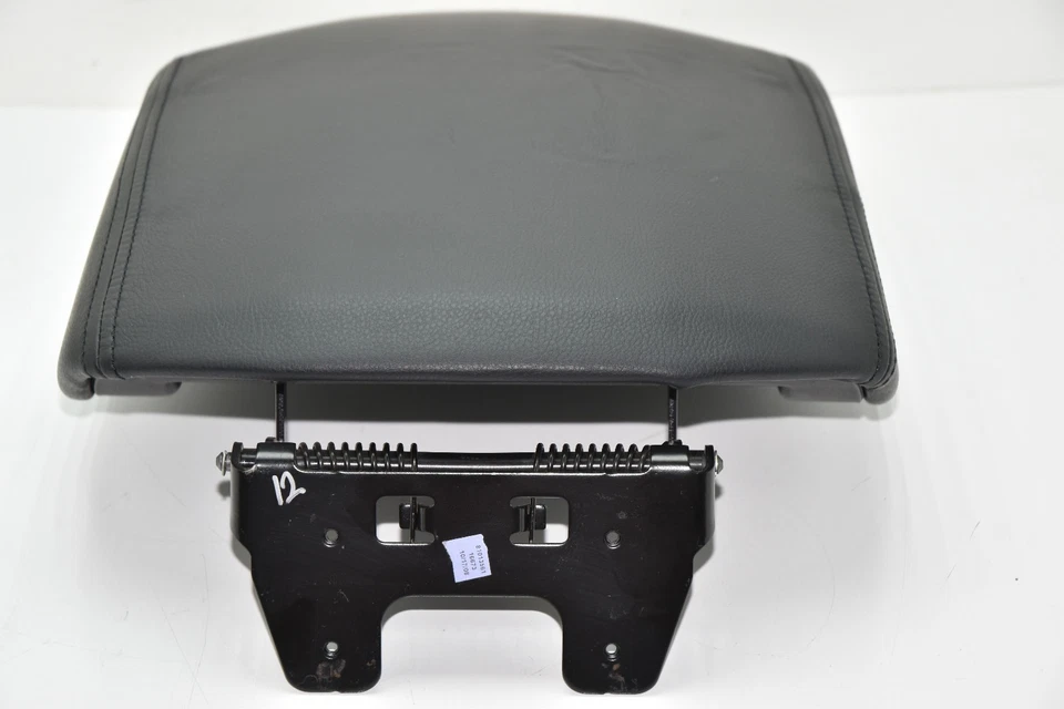 💎 2009-2015 Honda Pilot Black Center Console Leather Armrest Lid Assembly OEM - Image 4 of 4