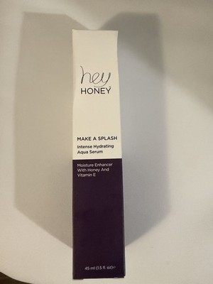 Hey Honey Make A Splash Intense Hydrating Aqua Serum Moisturizer Honey Vitamin E