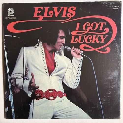 Elvis Presley “ I Got Lucky” Vintage Sealed Vinyl LP (New)
