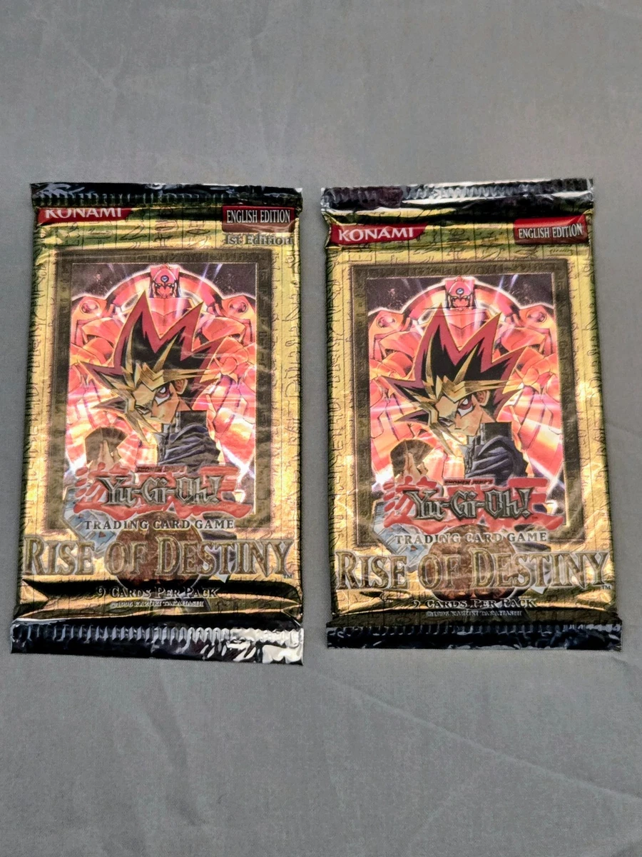 Yu-Gi-Oh! TCG Rise of Destiny Sealed Collectible Card Game Packs