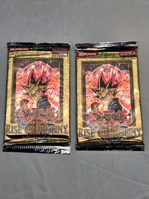 YUGIOH - SEALED Rise of Destiny Booster Pack (Lot of 2)