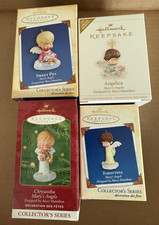 Hallmark Mary  s Angels Lot 4 Keepsakes 14,17, 18  Angelica LE NIB