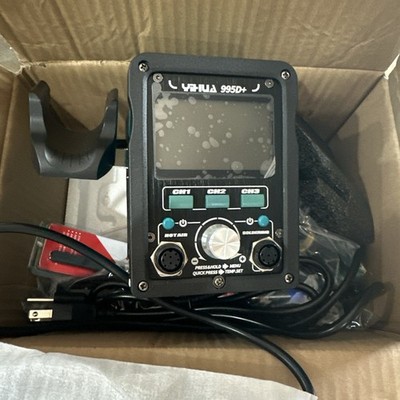 YIHUA 995D+ EVO Soldering Hot Air Station Kit 2-IN-1 110W Soldering Iron with...