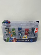 PJ Masks Collectible 5-Piece Figure Set,Catboy, Owlette, Gekko, Romeo, and Night