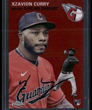 2023 Topps Chrome Platinum Anniversary Xzavion Curry #32 Rookie