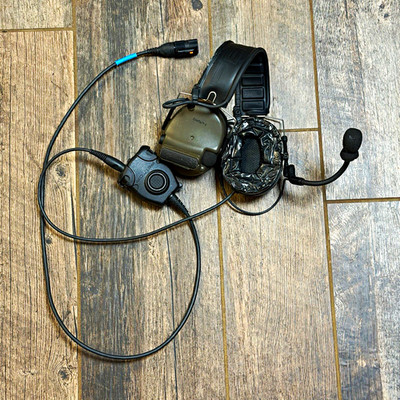 3M Peltor Comtac V single comm with PTT | OD green