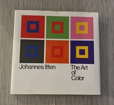 The Art of Color~Johannes Itten~Hardcover with Dust Jacket~Excellent