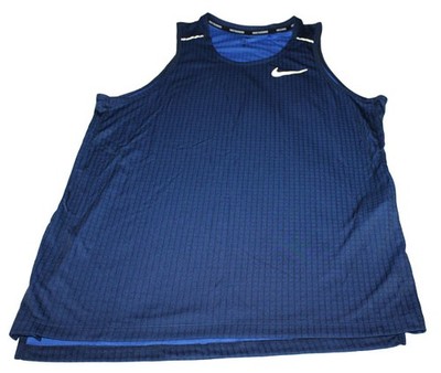 HERREN TANKTOP TRÄGERTOP FITNESSTOP TECH TANK MILER  TOP BLAU BV4703 Gr. M NEU