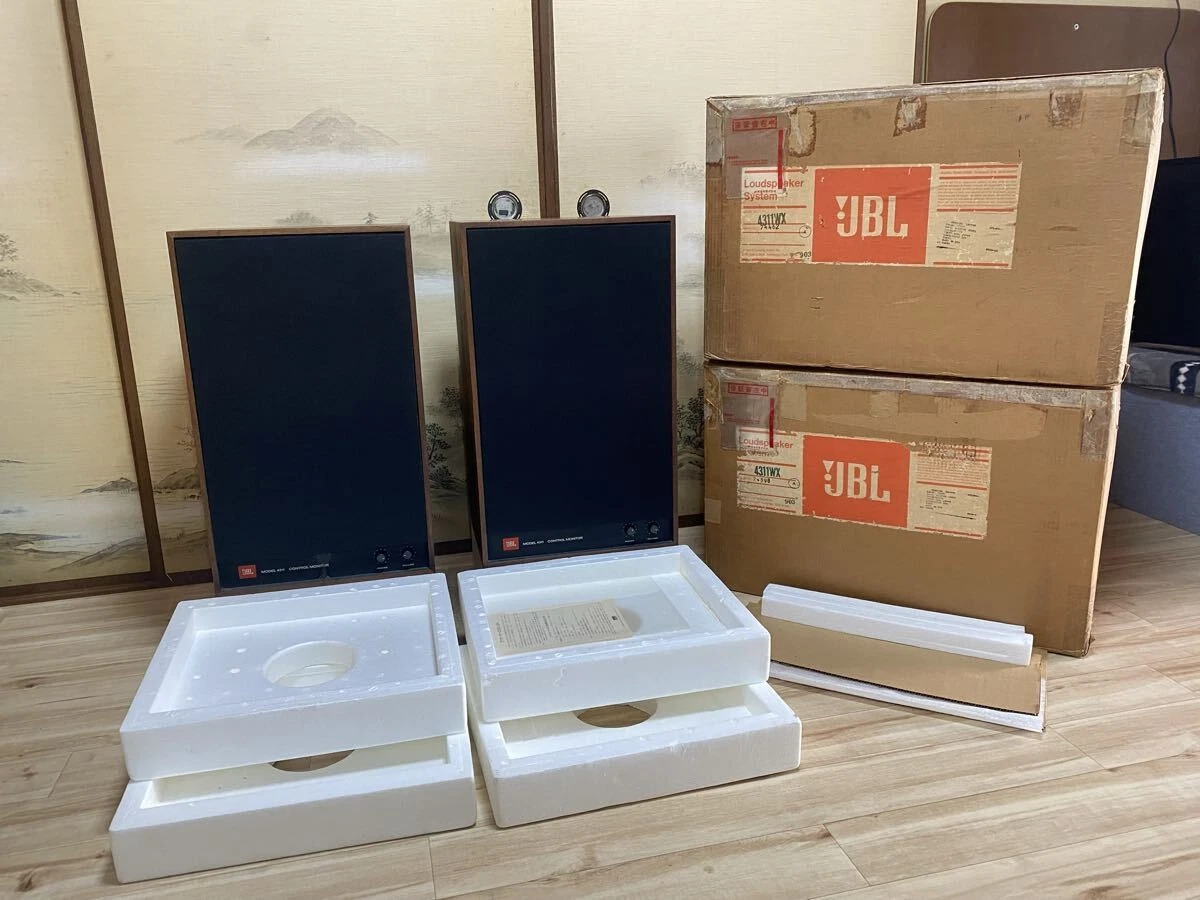 【2個口発送】JBL CONTROL MONITOR 4311WX JBL Control Monitor 4311B Vintage Speakers - Pair | eBay