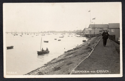 Postkarte Burnham auf Crouch bei Southend Essex frühe Ansicht RP