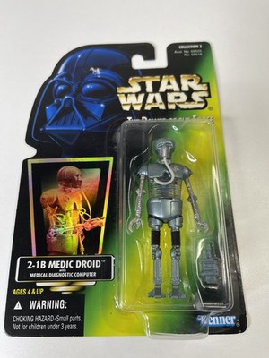 Star Wars Power of the Force 2-1B Medic Droid w/ Medical Diagnostic Computer