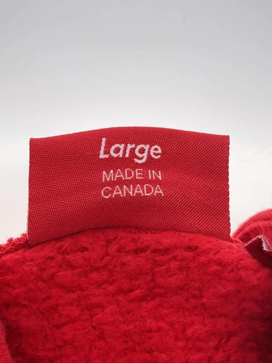 Felpa Supreme con cappuccio L cotone ROSSO usata