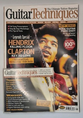 Guitar Techniques Magazine January 2002 No. 101 Jimi Hendrix