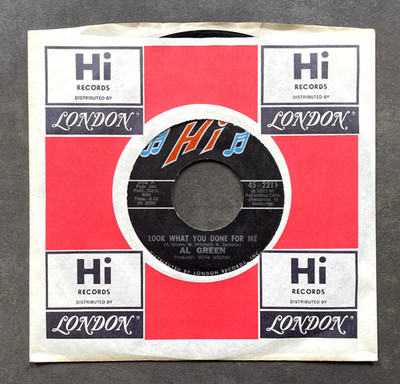 7'' Al Green - Look What You Done For Me - US Hi