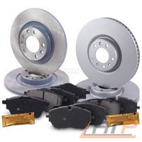 Bremsscheiben + BremsbelÄGe Vorne + Hinten FÜR Citroen C5 DS 7 Opel Grandland