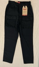 LEVI'S XX Utility EZ Pants COTTON BLEND STRETCH Boys Size SMALL 8-10