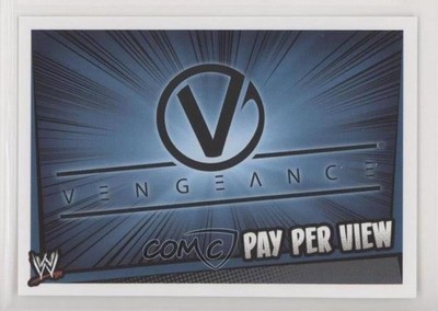 2011 Topps WWE Slam Attax Rumble Pay Per View Vengeance #PPV 1i3