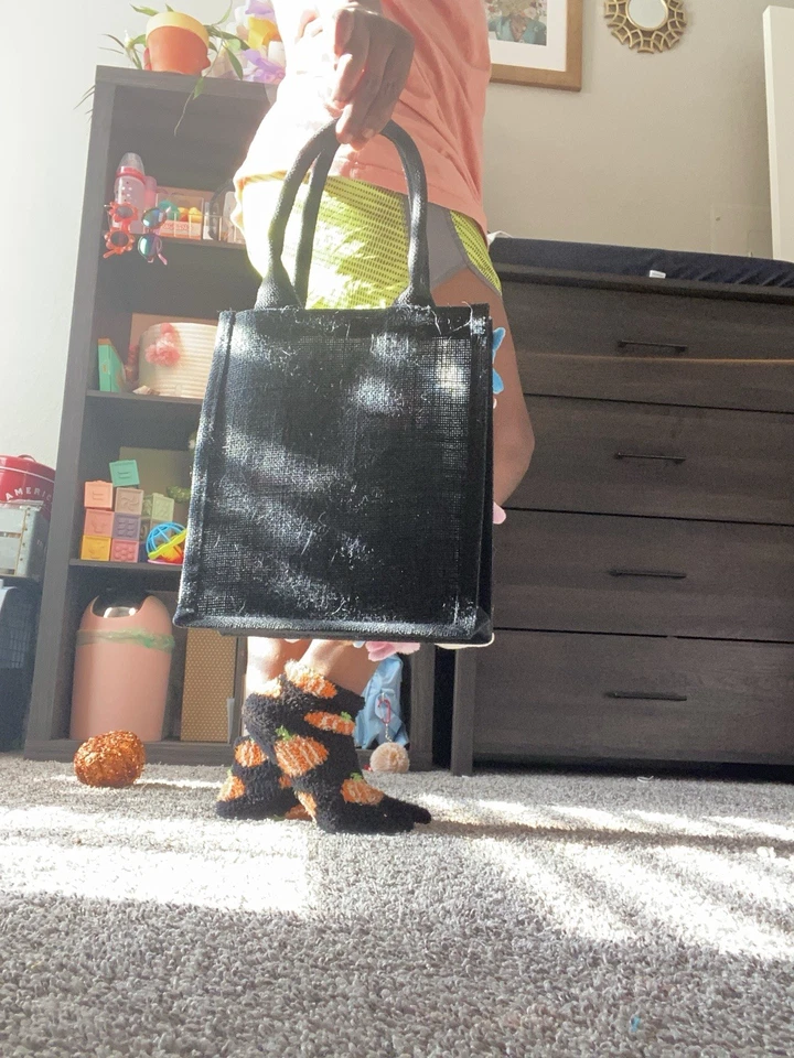 TCB Freestyle Stuffie Jute Totes - Made To order (: All One of a Kind 🌞 - Image 2 of 3