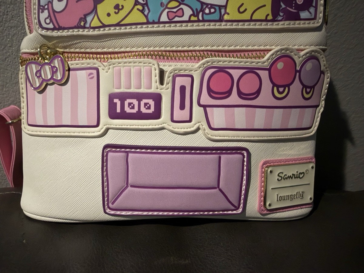 Loungefly Sanrio Hello Kitty Claw Machine Mini Backpack 
