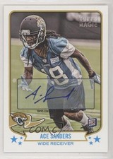 2013 Topps Magic Auto Ace Sanders #22 Auto 0a3