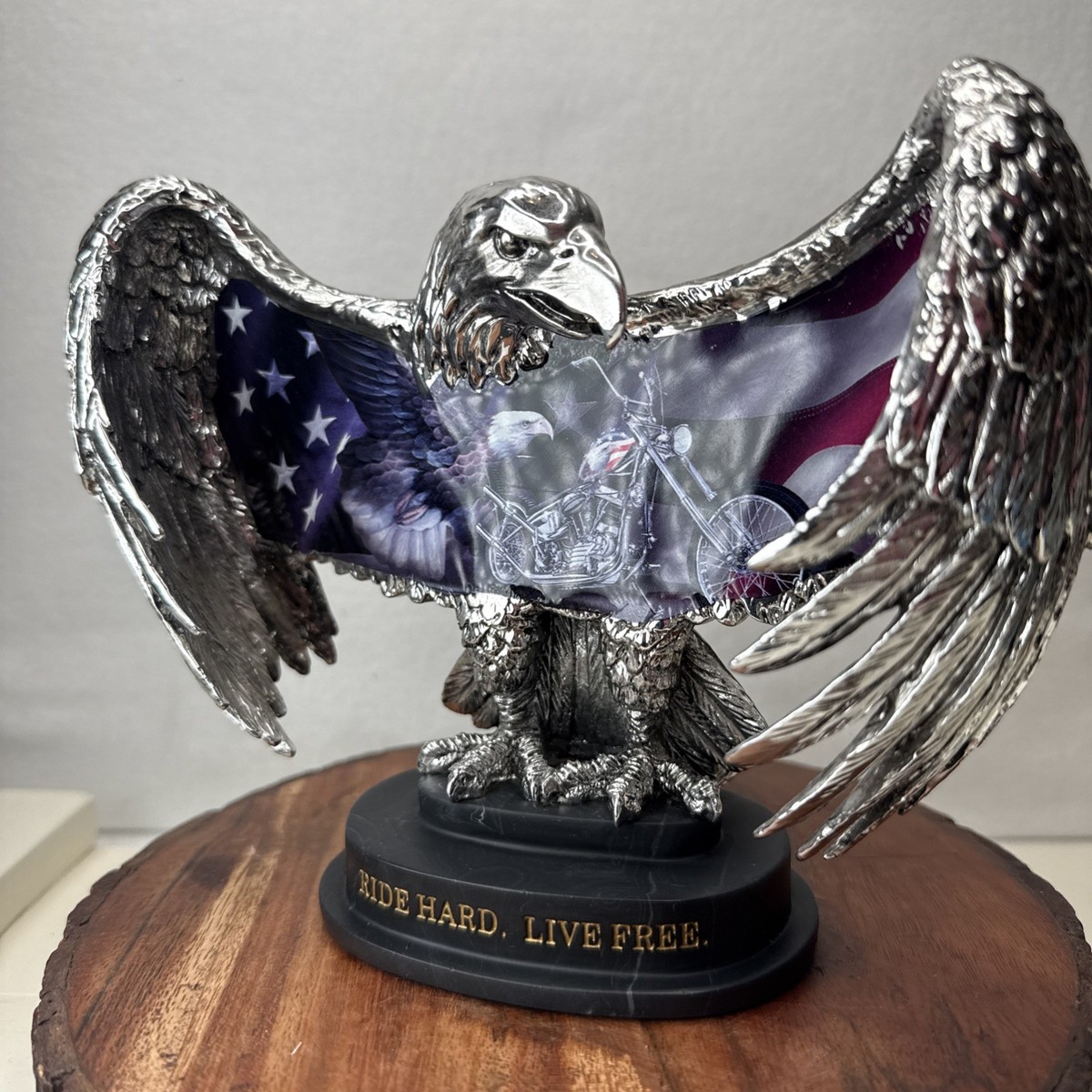 Harley Davidson Eagle Statue 1st Issue “Ride Hard Live Free